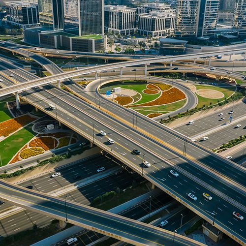 Solução de fabricação de borracha para estradas e pontes